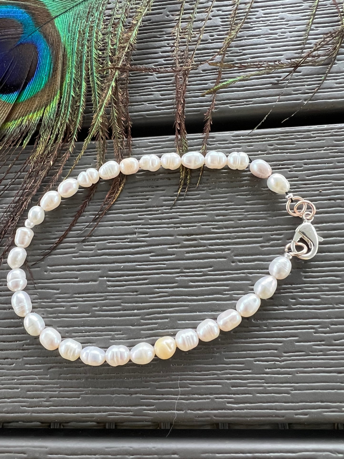 pearl anklet